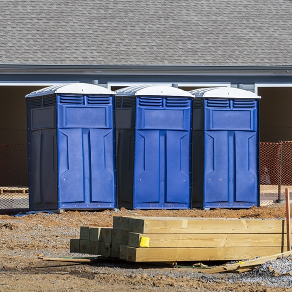 are there any restrictions on where i can place the porta potties during my rental period in Madison Mississippi